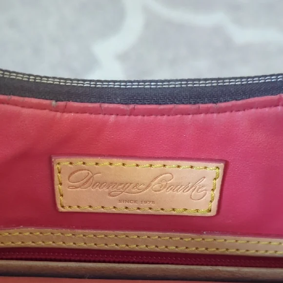 Dooney & Bourke Black and Tan Women's Bag - Picture 5 of 8